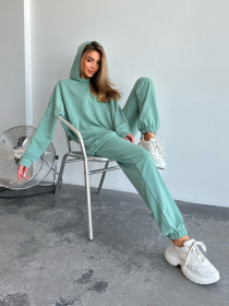 Костюми ISSA Plus модель SA-491_green Фото