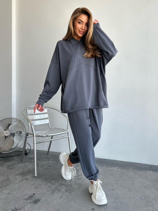Костюми ISSA Plus модель SA-491_grey Фото