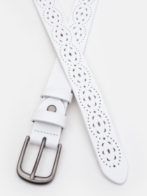 Ремни Borsa Leather модель CV1ZK-040w-white Фото