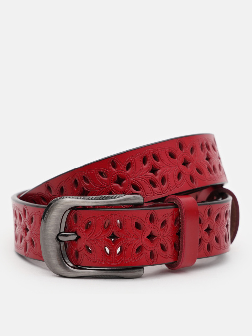 Ремни Borsa Leather модель CV1ZK-094r-red Фото