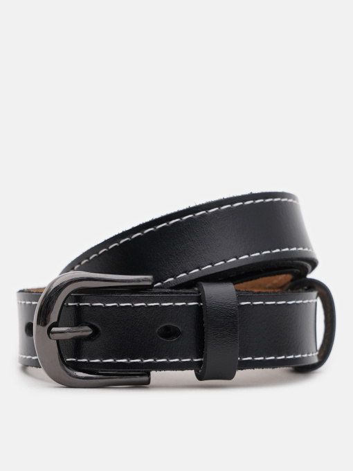 Ремни Borsa Leather модель CV1ZK-007bl-black Фото