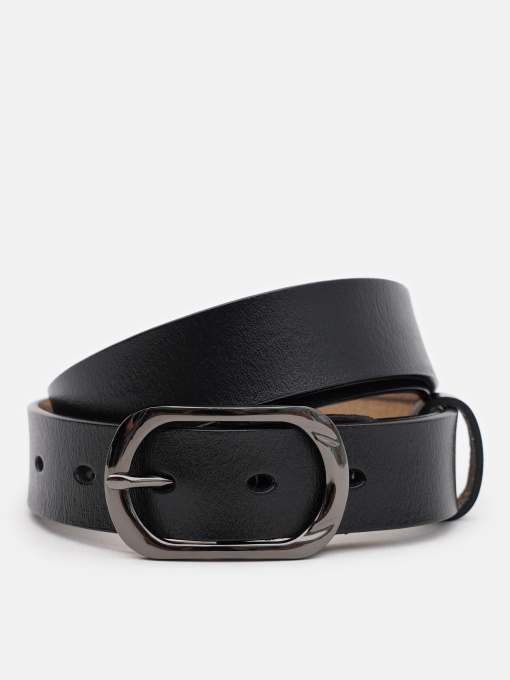 Ремені Borsa Leather модель CV1ZK-052wide-black Фото