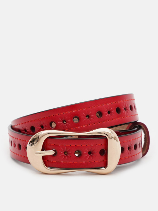 Ремни Borsa Leather модель CV1ZK-019r-red Фото