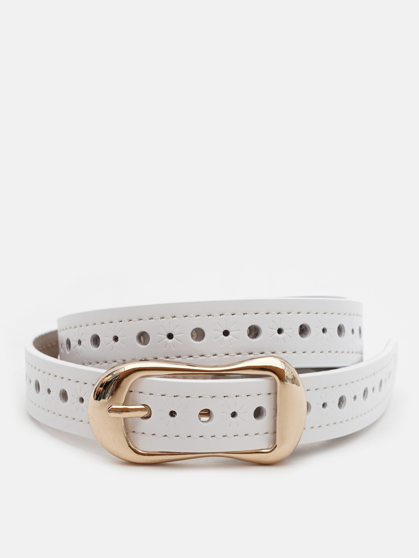 Ремни Borsa Leather модель CV1ZK-019w-white Фото