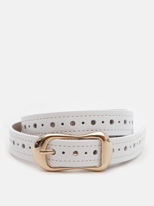 Ремни Borsa Leather модель CV1ZK-019w-white Фото