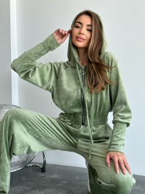 Костюми ISSA Plus модель SA-479_khaki Фото