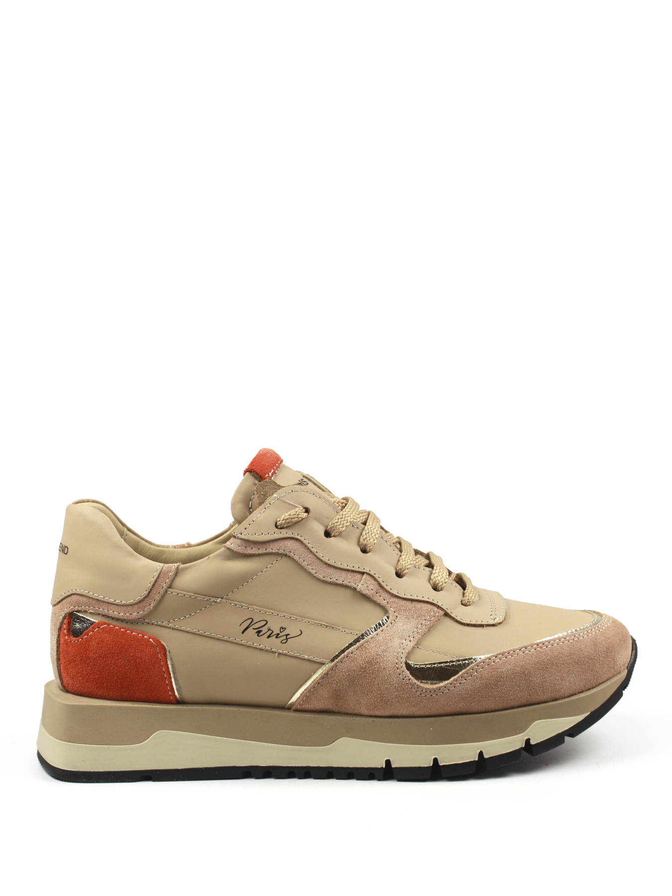 Кроссовки It-girl модель 4063-604-beige Фото