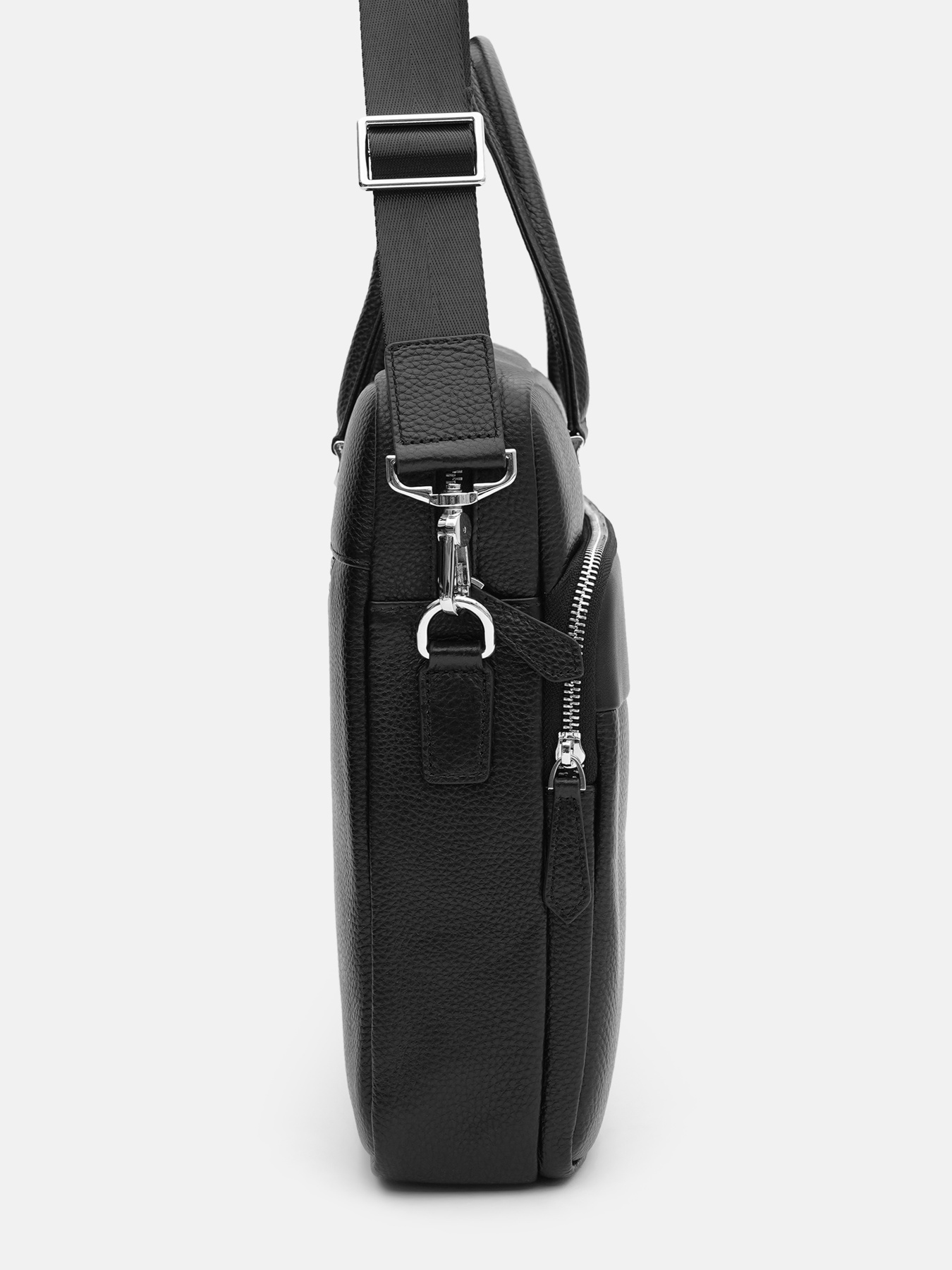 Сумки Borsa Leather модель K18820-1bl-black Фото