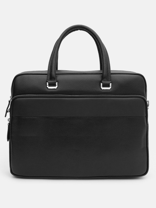 Сумки Borsa Leather модель K18820-1bl-black Фото
