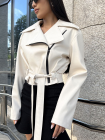 Куртки и дубленки Jadone Fashion модель Kurtka_Mriya_bila Фото