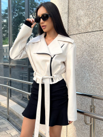 Куртки и дубленки Jadone Fashion модель Kurtka_Mriya_bila Фото