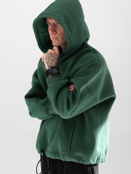 Худи и свитшоты IJ модель ij-hoodie-green-men Фото