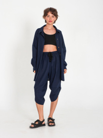 Рубашки IJ модель ij-sorochka-linen-navy Фото