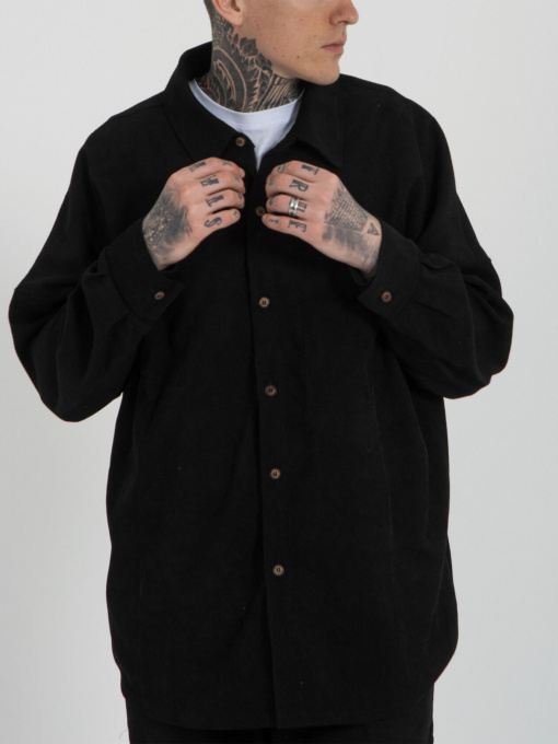 Рубашки IJ модель ij-sorochka-velvet-black-men Фото