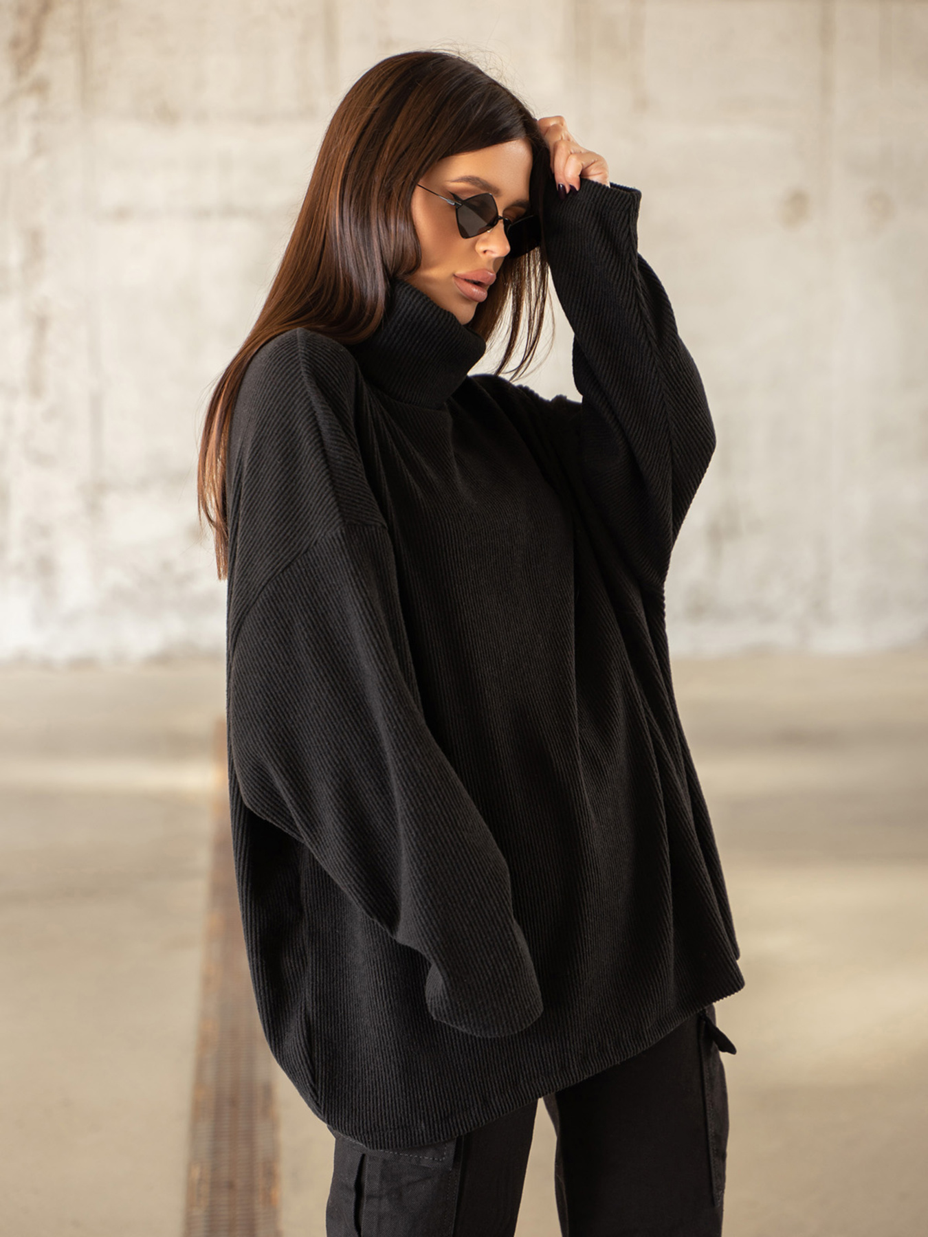 Светри та кардигани ISSA Plus модель 13621A_black Фото