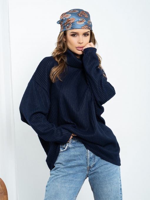 Свитры и кардиганы ISSA Plus модель 13763_darkblue Фото