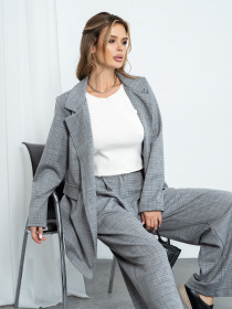 Костюми ISSA Plus модель 14194_gray Фото
