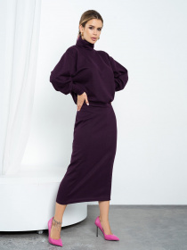 Костюмы ISSA Plus модель 14199_purple Фото