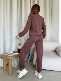 Костюмы ISSA Plus модель 14207_brown Фото
