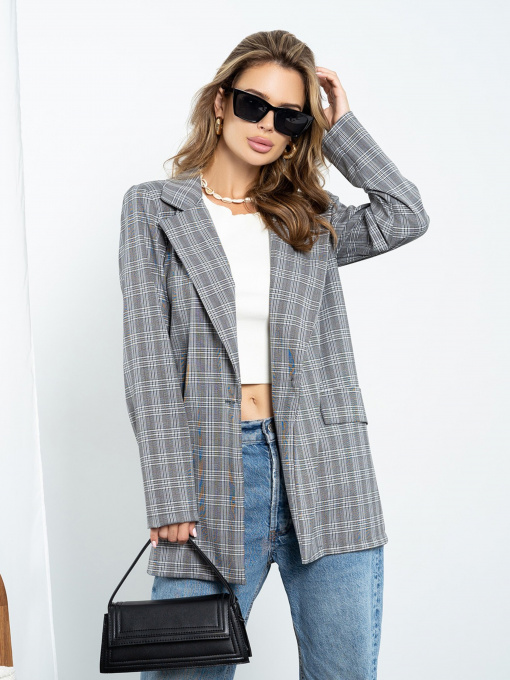 Піджаки ISSA Plus модель 14208_gray Фото