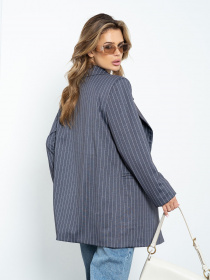 Пиджаки ISSA Plus модель 14218_gray Фото