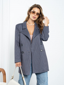 Пиджаки ISSA Plus модель 14218_gray Фото