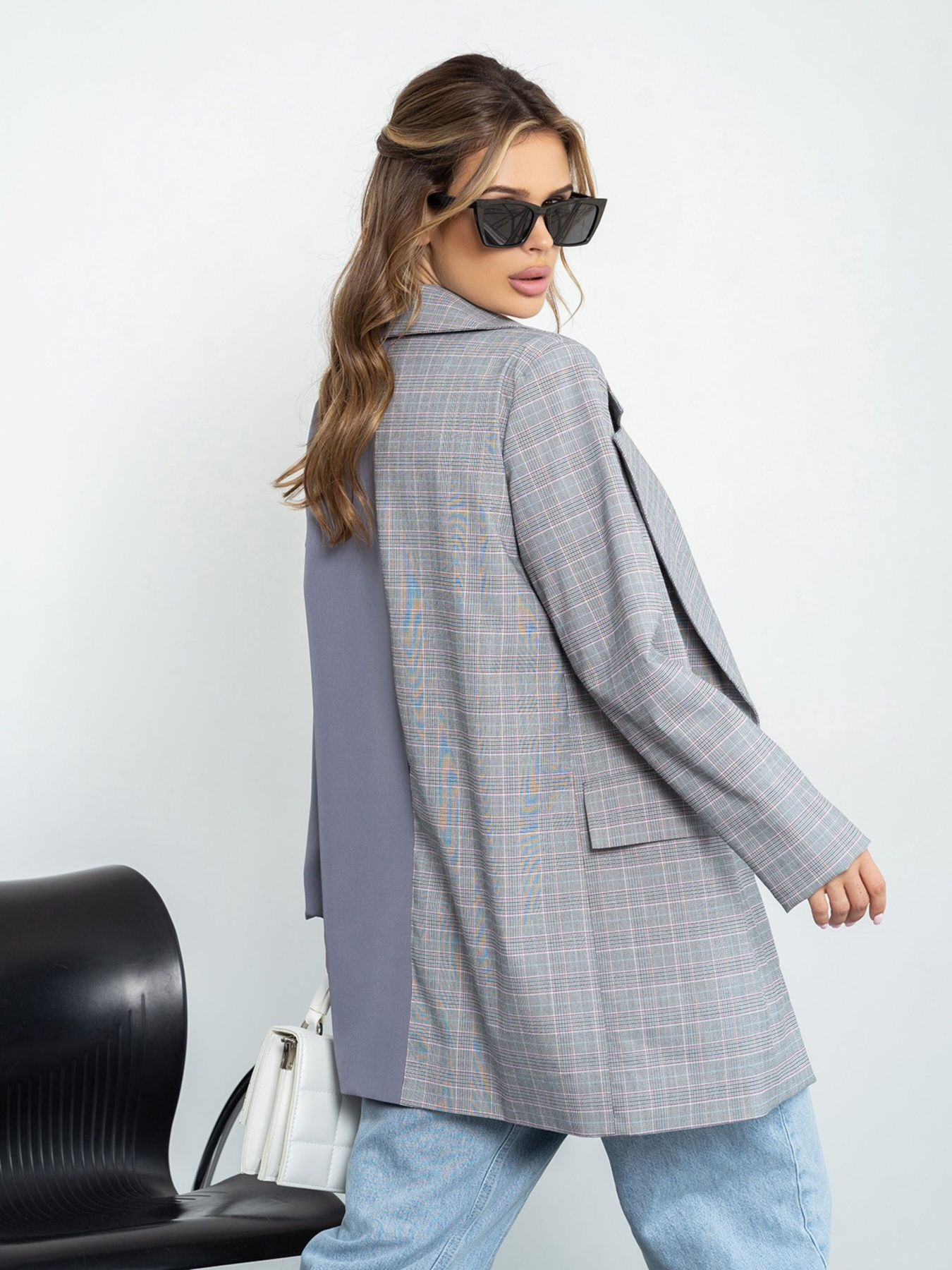 Пиджаки ISSA Plus модель 14221_gray Фото
