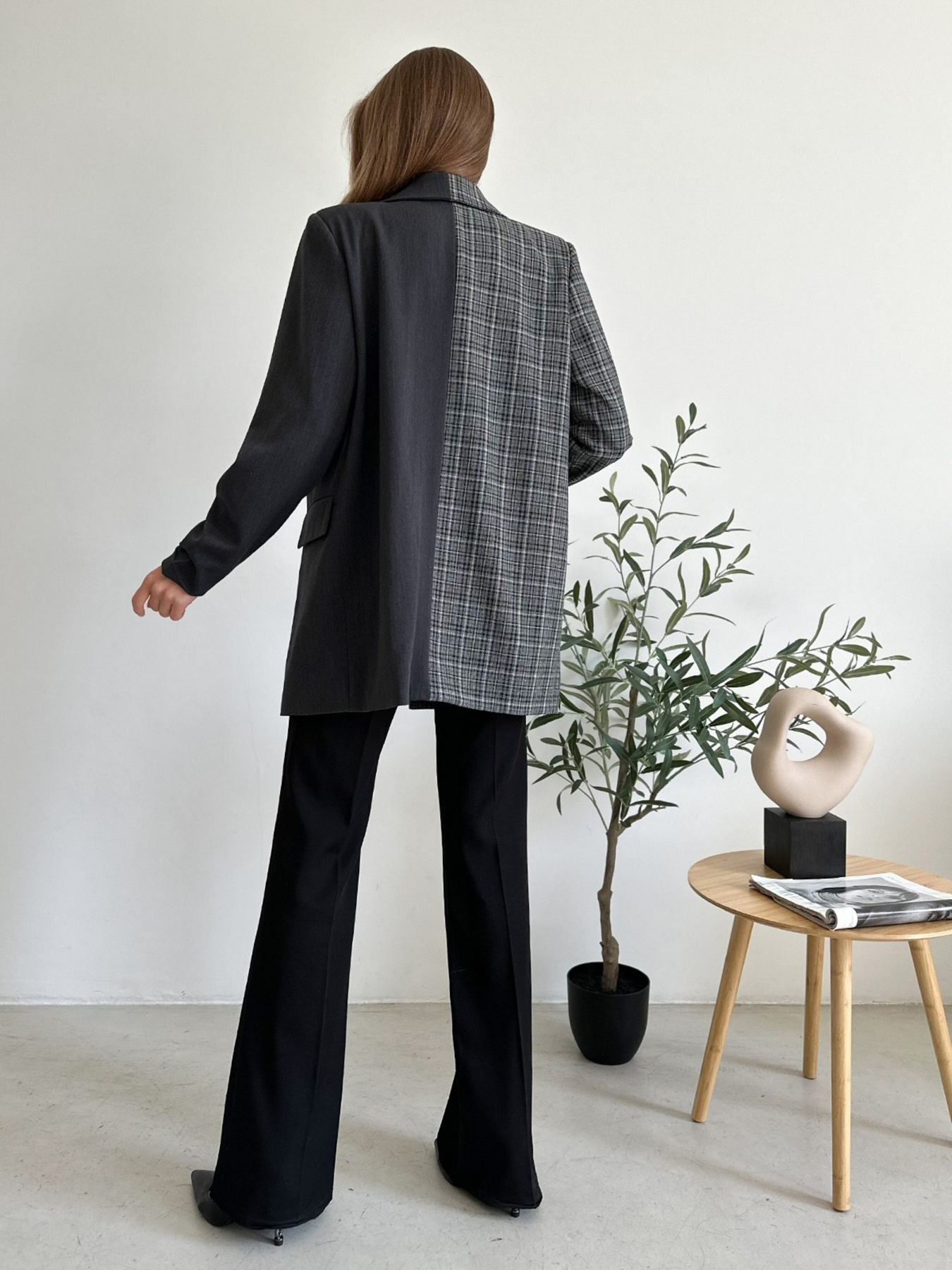 Пиджаки ISSA Plus модель 14222_darkgray Фото