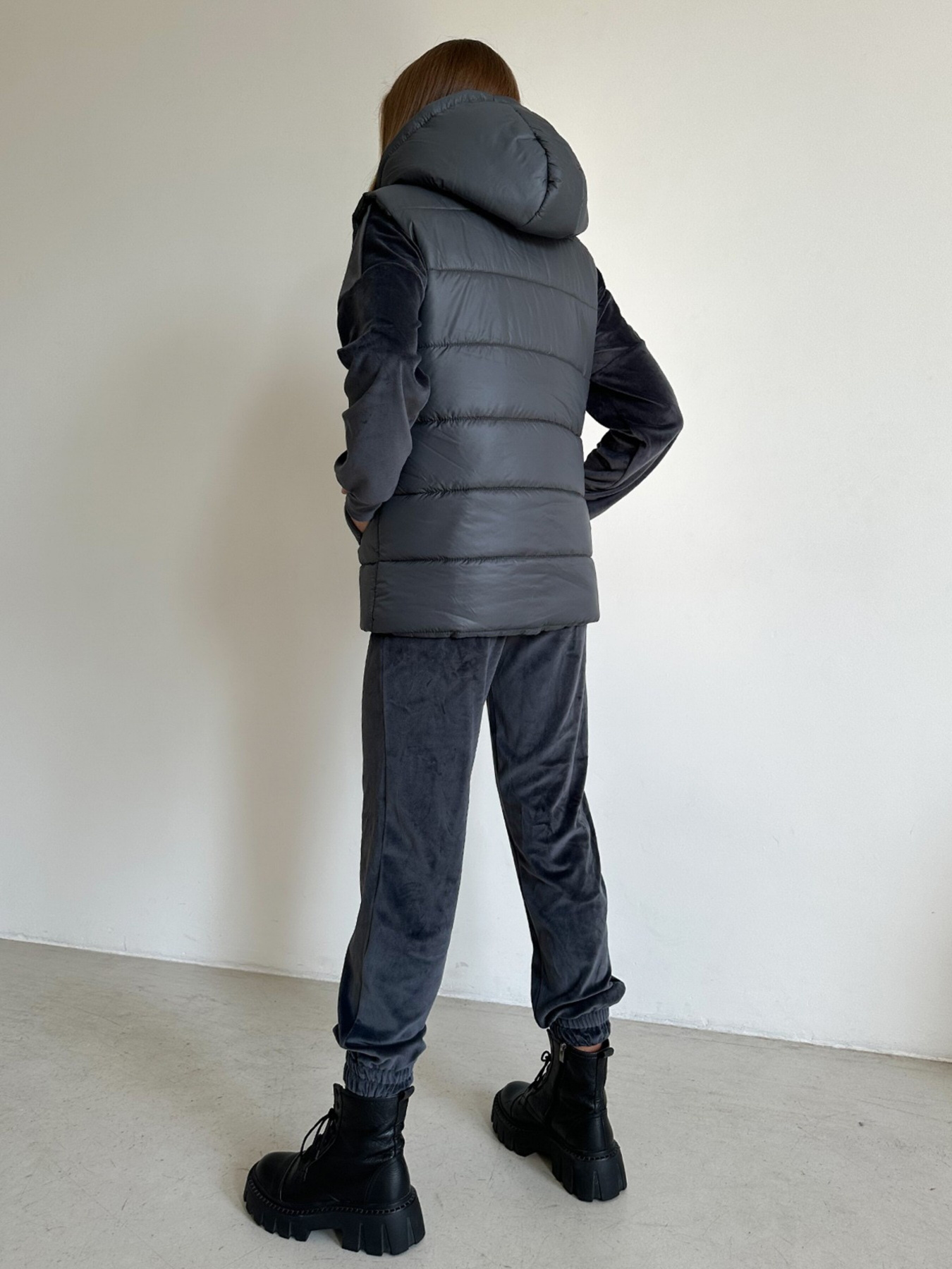 Костюми ISSA Plus модель SA-480_grey Фото