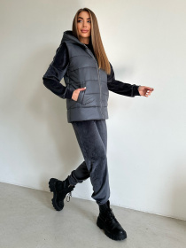 Костюми ISSA Plus модель SA-480_grey Фото