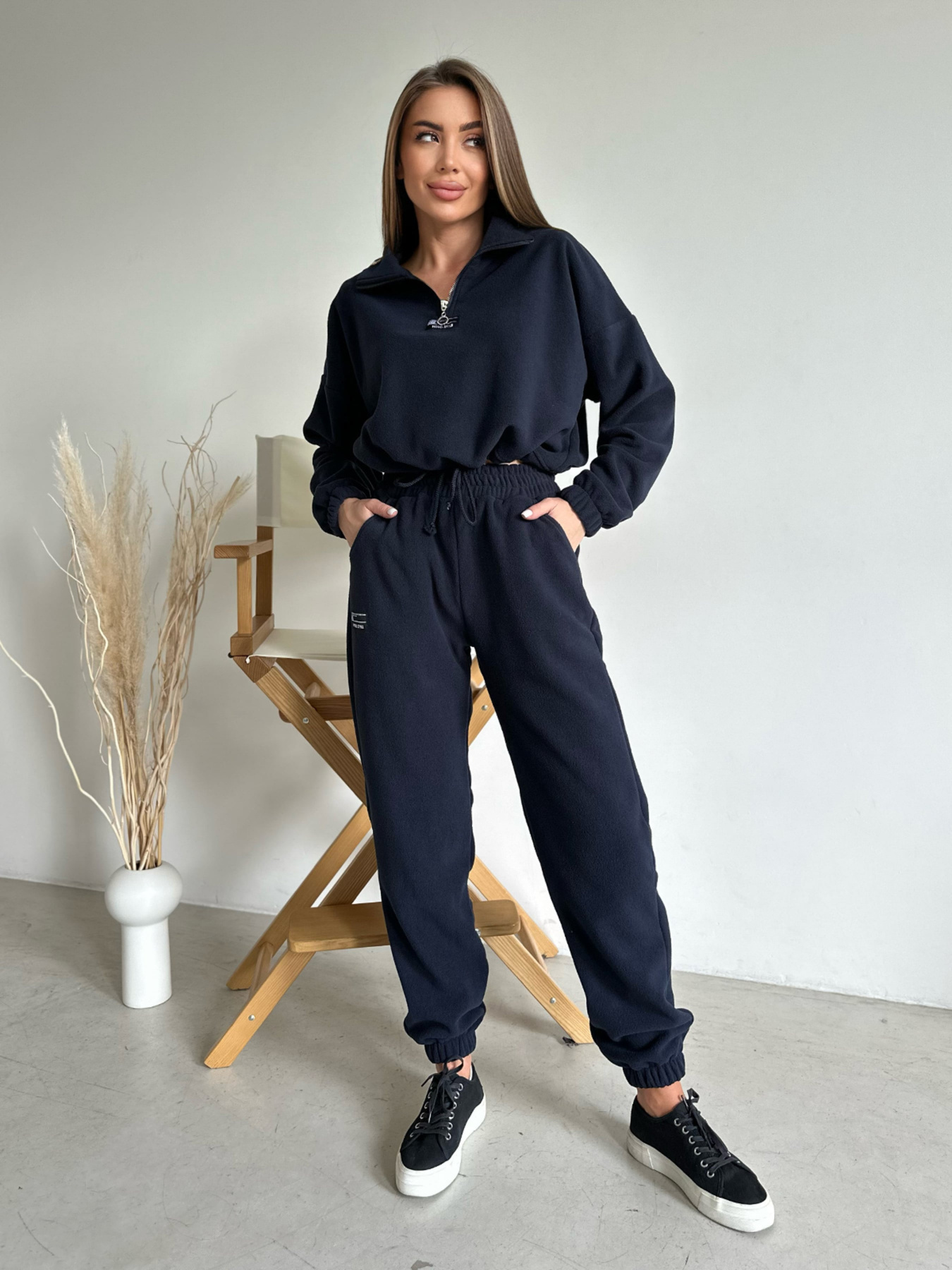 Костюмы ISSA Plus модель SA-486_darkblue Фото