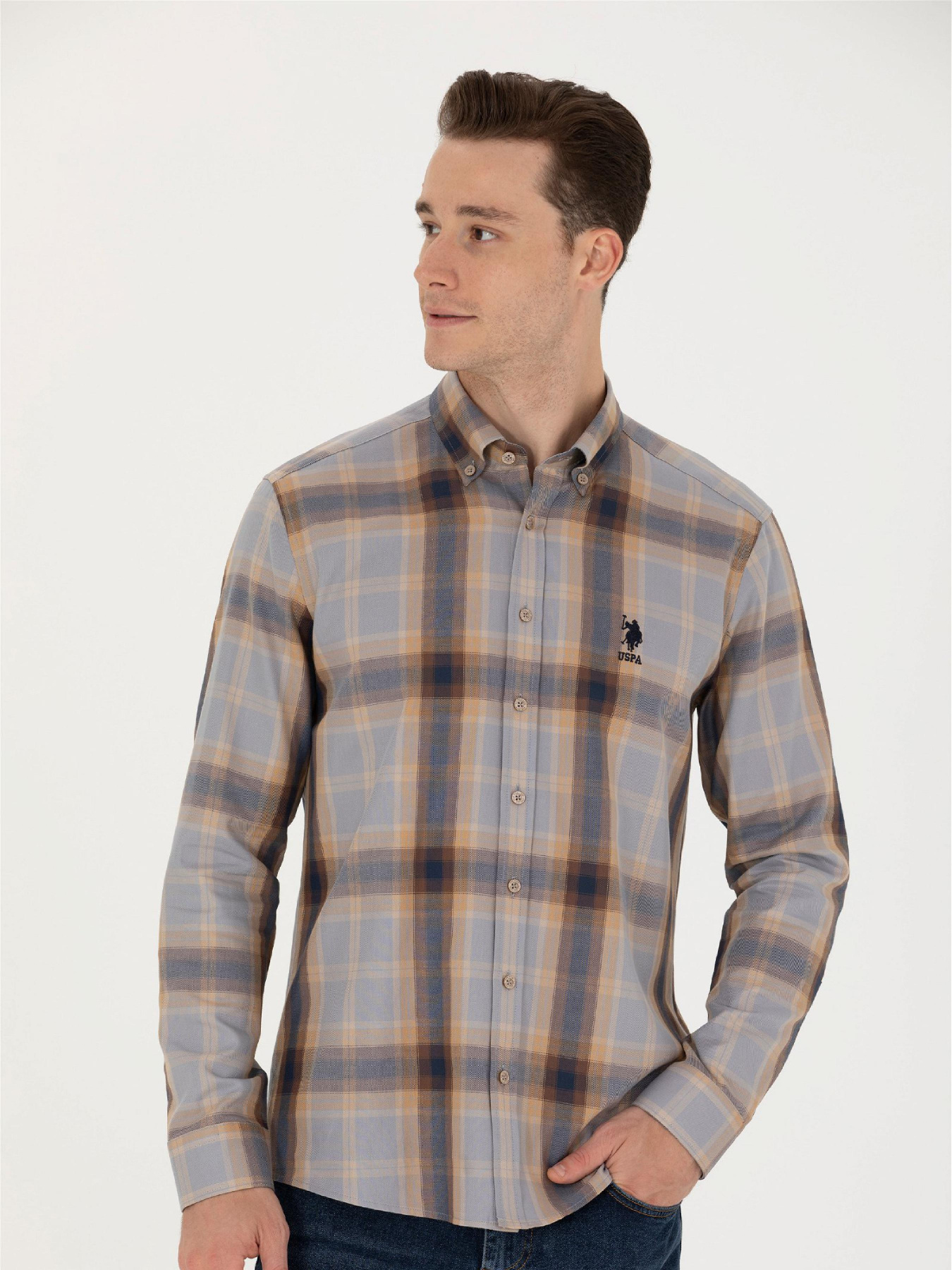 Сорочки US Polo модель G081GL004.000.1450200.VR015 Сорочки US Polo модель G081GL004.000.1450200.VR015 Фото