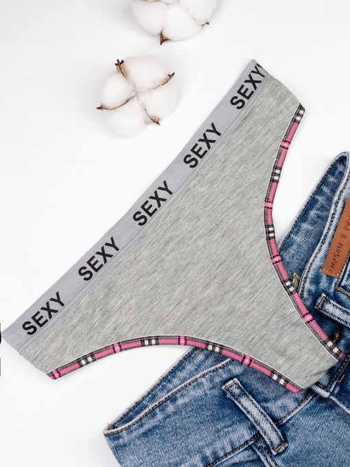Нижня білизна ISSA Plus модель BL2-759_grey Фото