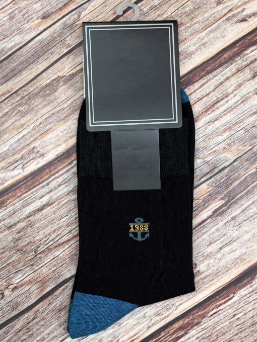 Шкарпетки та гольфи ISSA Plus модель GNS-83_blackblue Фото