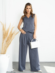 Костюмы ISSA Plus модель 14220_grey Фото