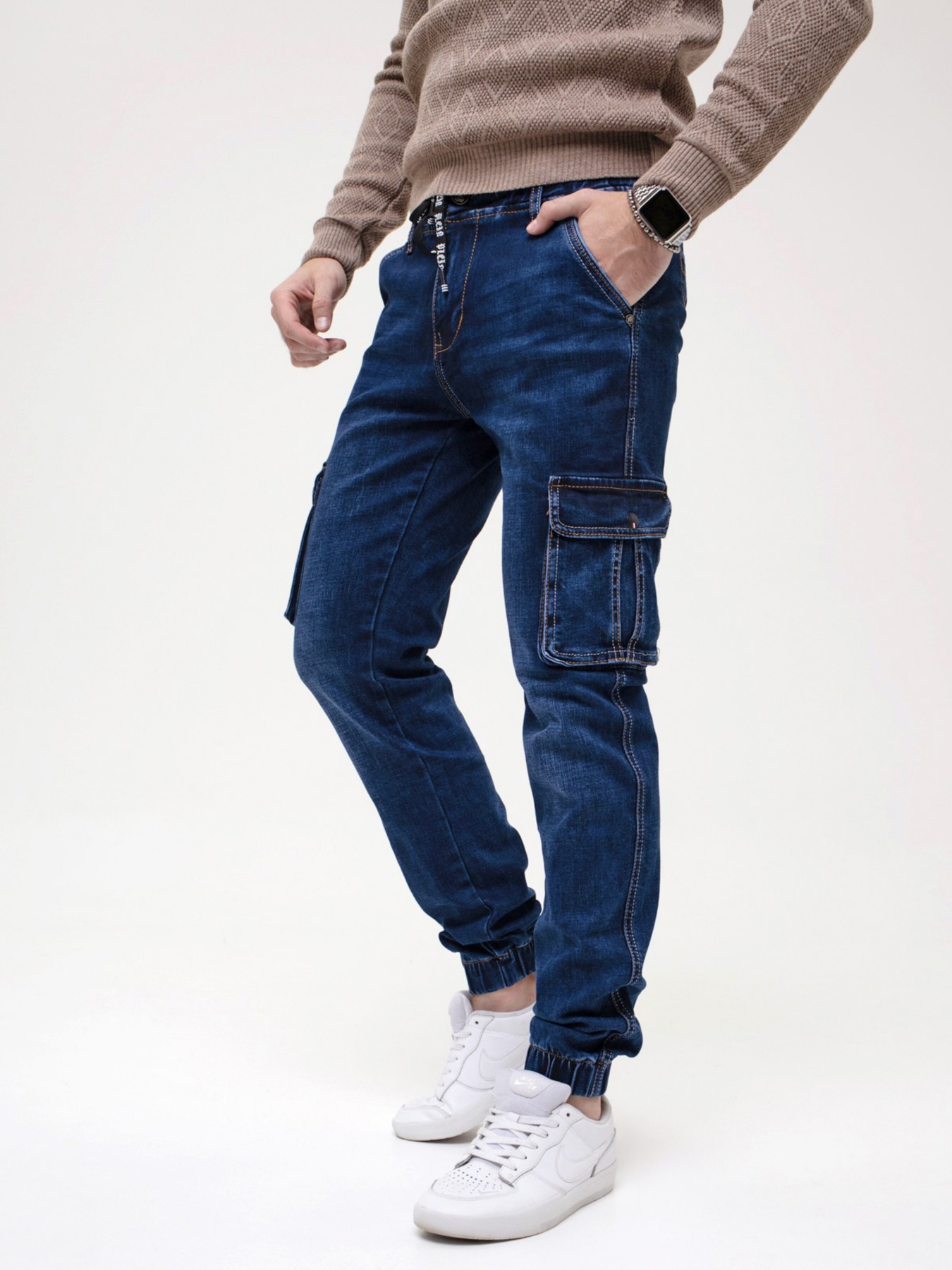 Джинси ISSA Plus модель GN4-150_blue Фото