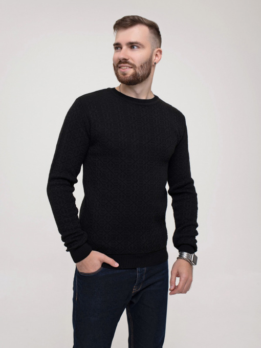 Светри та кардигани ISSA Plus модель GN4-155_black Фото