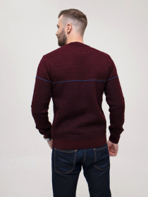 Свитры и кардиганы ISSA Plus модель GN4-157_burgundy Фото