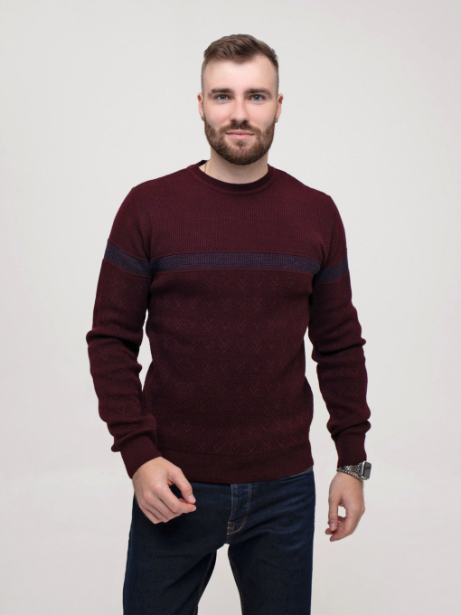 Светри та кардигани ISSA Plus модель GN4-158_burgundy Фото