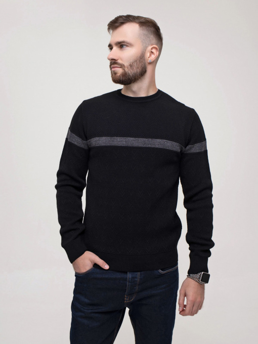 Светри та кардигани ISSA Plus модель GN4-158_black Фото
