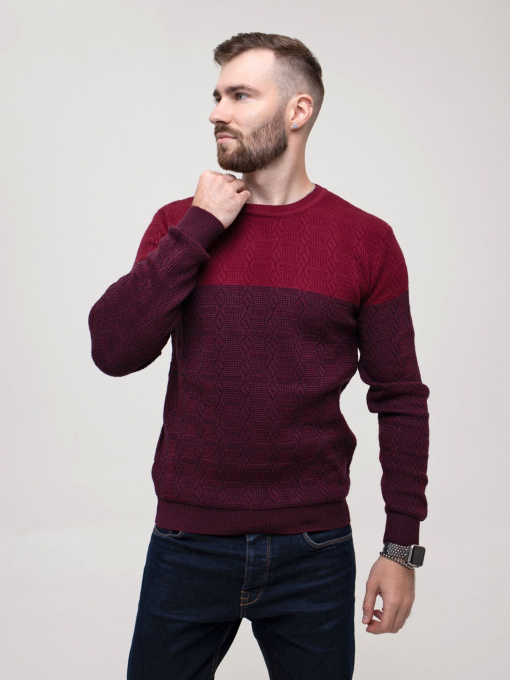 Светри та кардигани ISSA Plus модель GN4-159_burgundy Фото