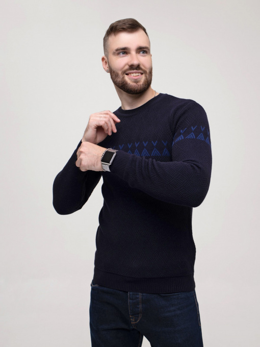 Светри та кардигани ISSA Plus модель GN4-160_darkblue Фото