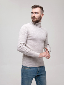 Свитры и кардиганы ISSA Plus модель GN4-58_lightgray Фото