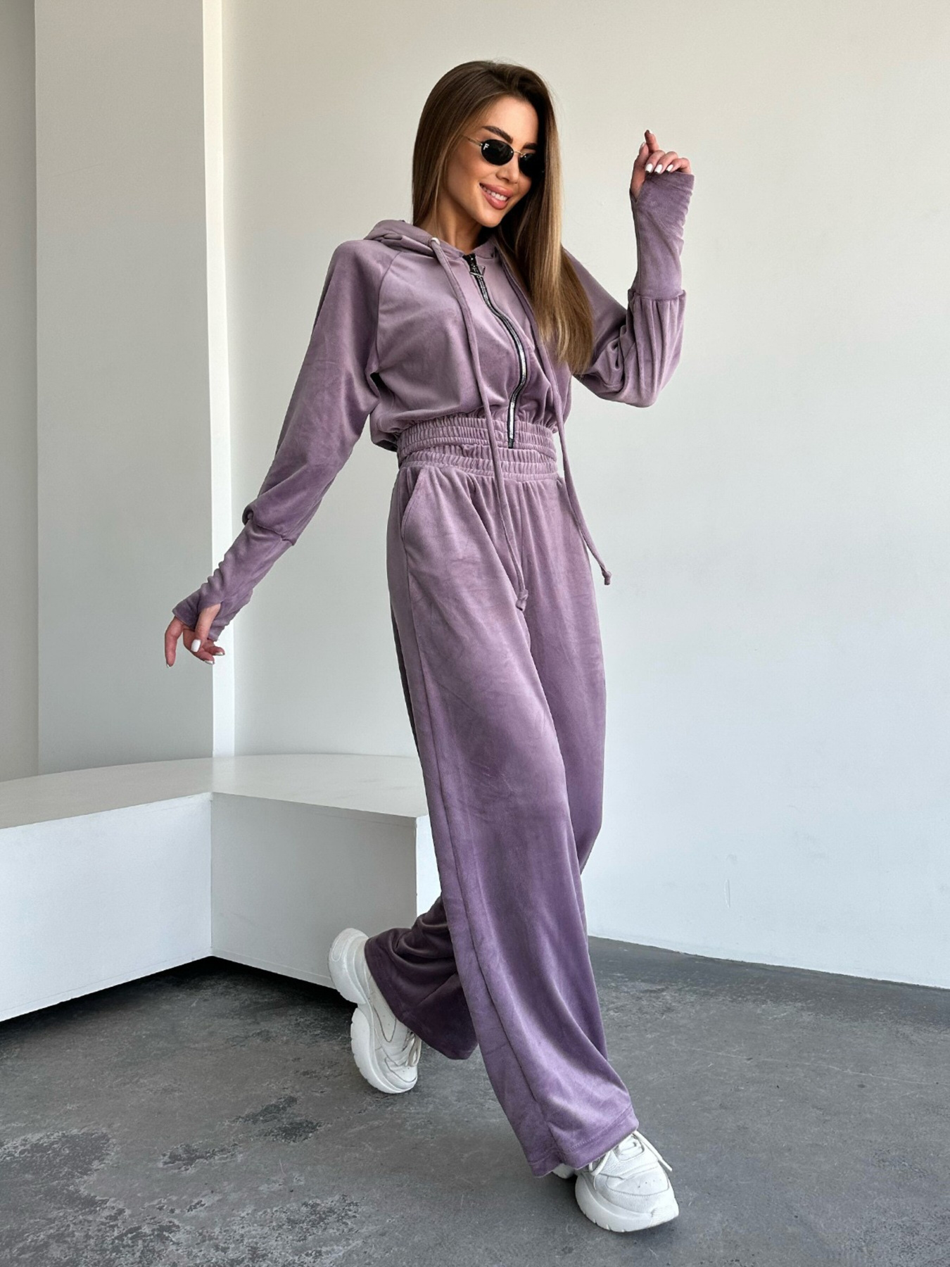 Костюми ISSA Plus модель SA-479_lilac Фото