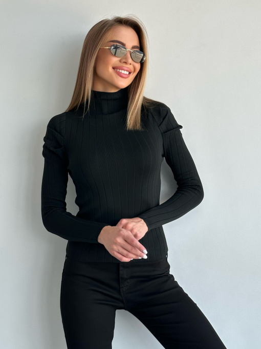 Свитры и кардиганы ISSA Plus модель WN20-554_black Фото