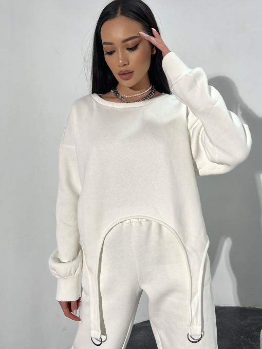 Худі та світшоти Jadone Fashion модель Khudi_Ostin_bila Фото