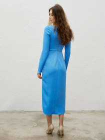 Платья Anais Gose Lady модель dress.midi.lady.blue.005 Фото