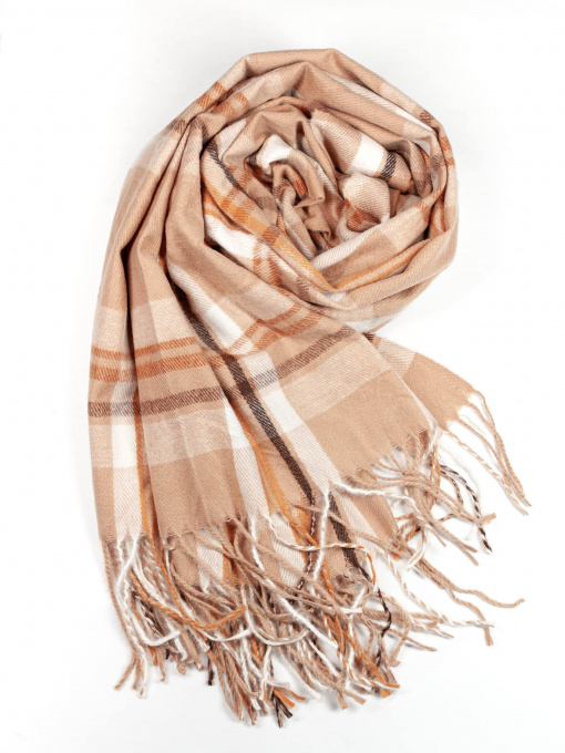Шарфи та хустки ISSA Plus модель SH-35_beige Фото