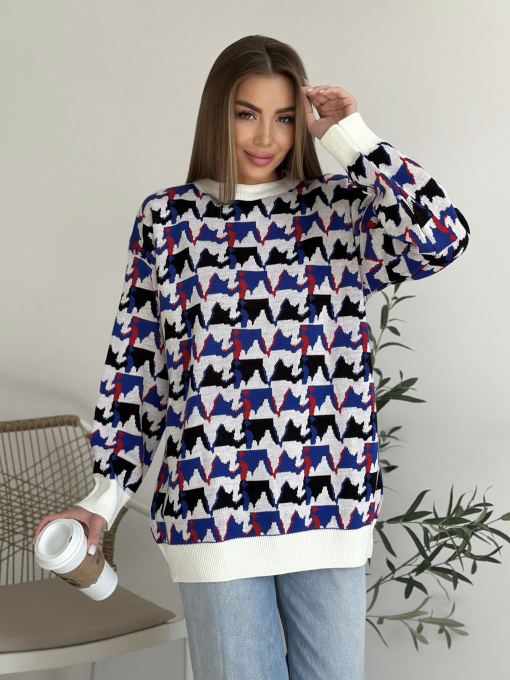 Свитры и кардиганы ISSA Plus модель WN20-558_multicolor Фото