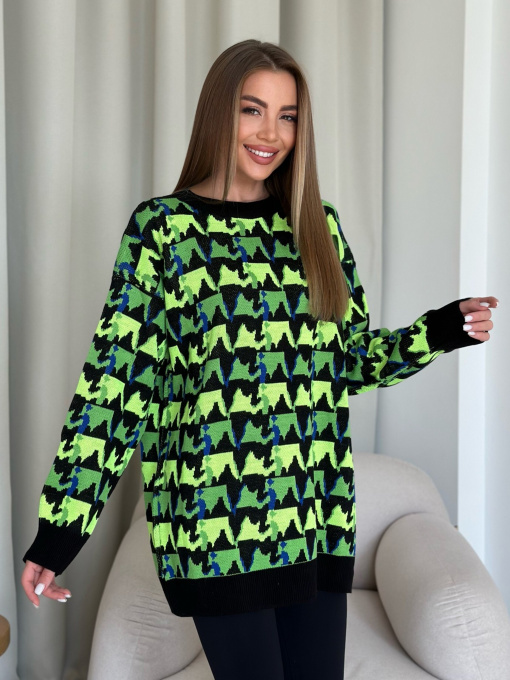 Свитры и кардиганы ISSA Plus модель WN20-558_black Фото
